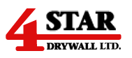 4 STAR DRYWALL LTD. Logo